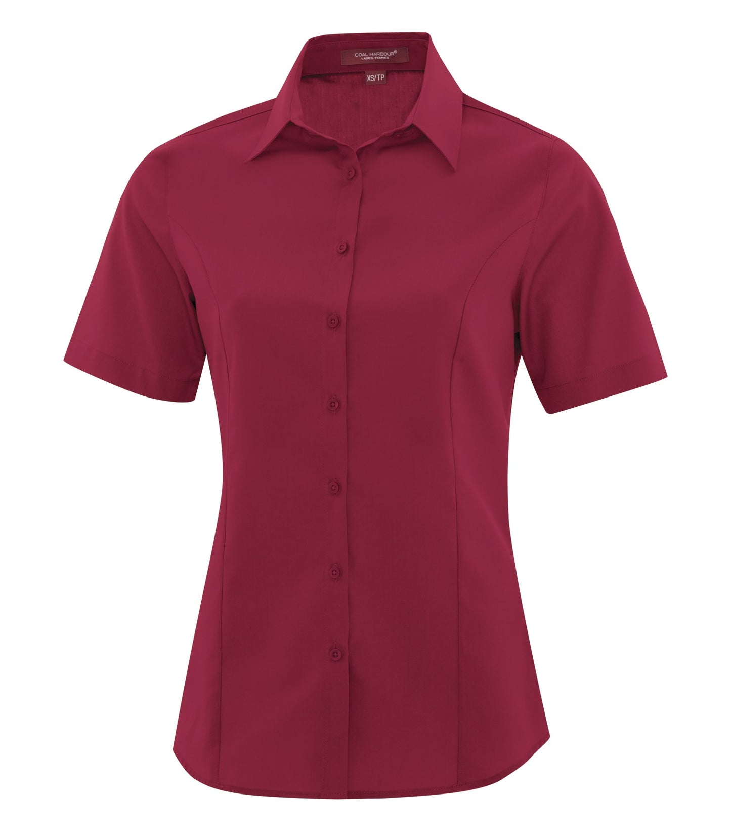 COAL HARBOURᴹᴰ CHEMISE TISSÉE À MANCHES COURTES EVERYDAY POUR FEMMES. L6021