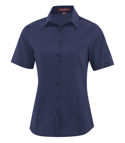 COAL HARBOURᴹᴰ CHEMISE TISSÉE À MANCHES COURTES EVERYDAY POUR FEMMES. L6021
