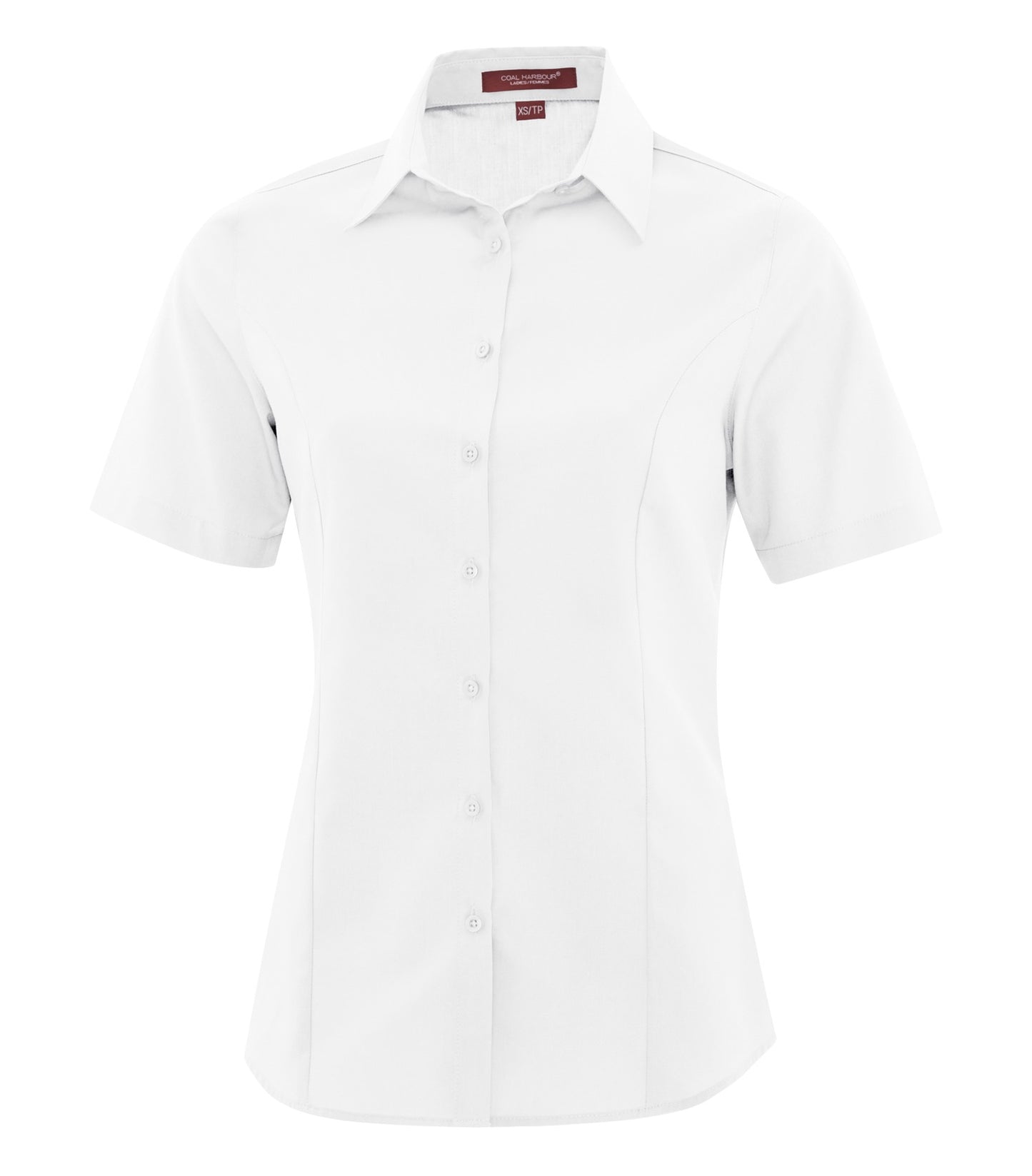 COAL HARBOURᴹᴰ CHEMISE TISSÉE À MANCHES COURTES EVERYDAY POUR FEMMES. L6021