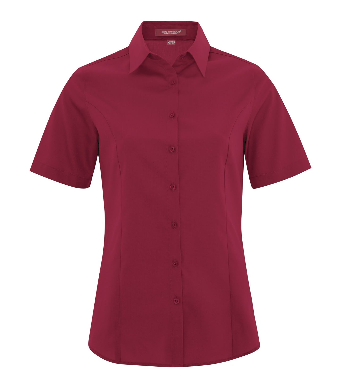 COAL HARBOURᴹᴰ CHEMISE TISSÉE À MANCHES COURTES EVERYDAY POUR FEMMES. L6021