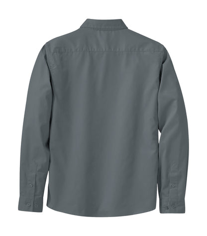 COAL HARBOURᴹᴰ CHEMISE TISSÉE  À MANCHES LONGUES EASY CARE BLEND POUR FEMMES. L610