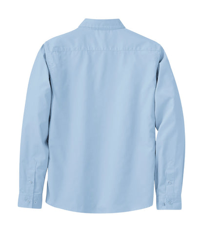 COAL HARBOURᴹᴰ CHEMISE TISSÉE  À MANCHES LONGUES EASY CARE BLEND POUR FEMMES. L610