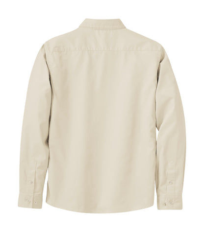 COAL HARBOURᴹᴰ CHEMISE TISSÉE  À MANCHES LONGUES EASY CARE BLEND POUR FEMMES. L610
