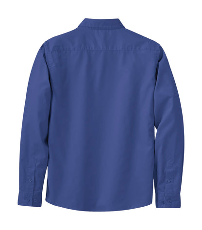 COAL HARBOURᴹᴰ CHEMISE TISSÉE  À MANCHES LONGUES EASY CARE BLEND POUR FEMMES. L610