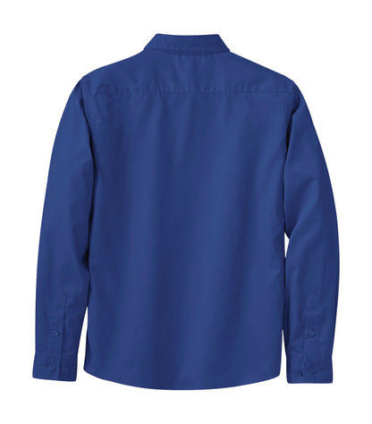 COAL HARBOURᴹᴰ CHEMISE TISSÉE  À MANCHES LONGUES EASY CARE BLEND POUR FEMMES. L610