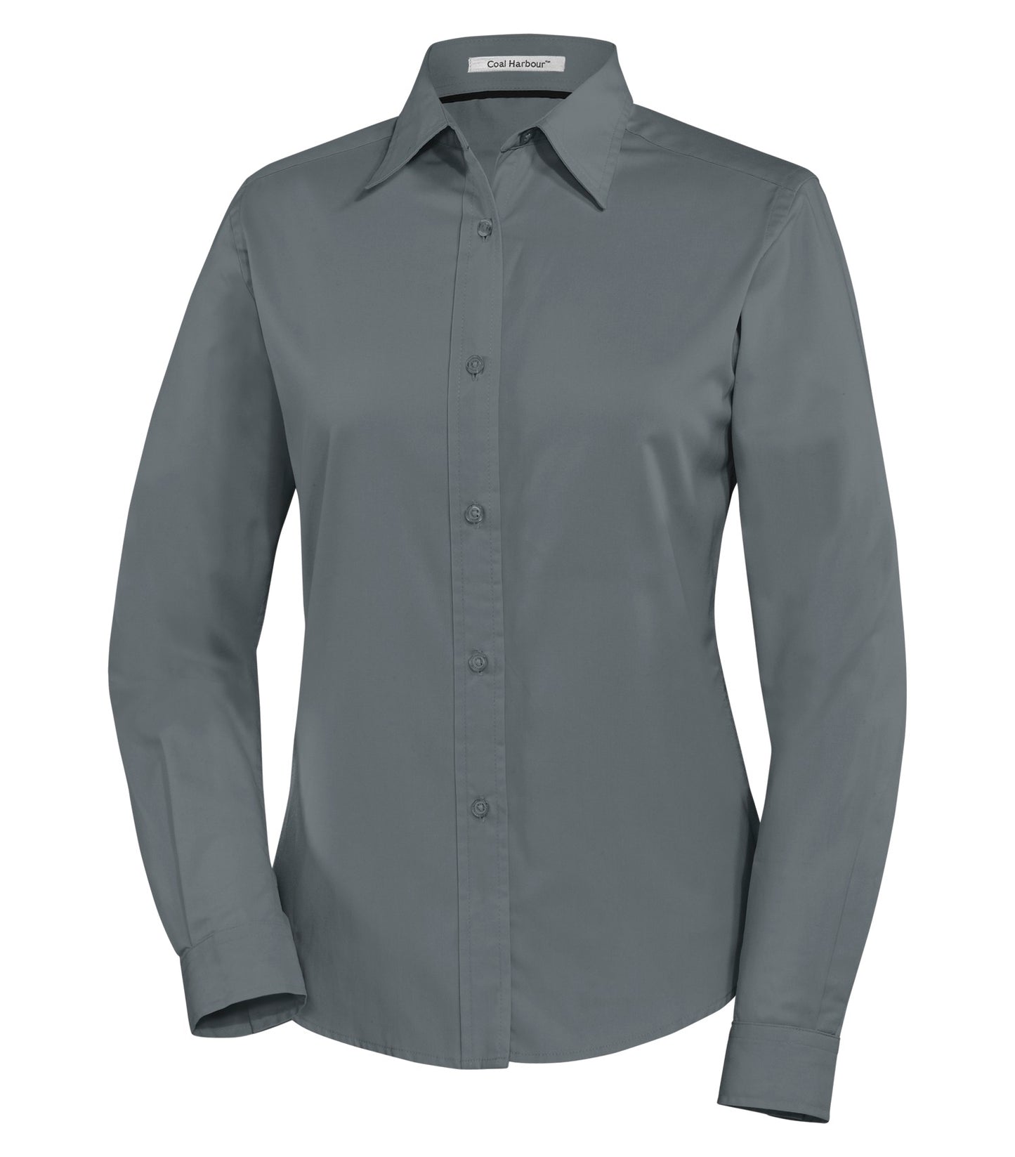 COAL HARBOURᴹᴰ CHEMISE TISSÉE  À MANCHES LONGUES EASY CARE BLEND POUR FEMMES. L610