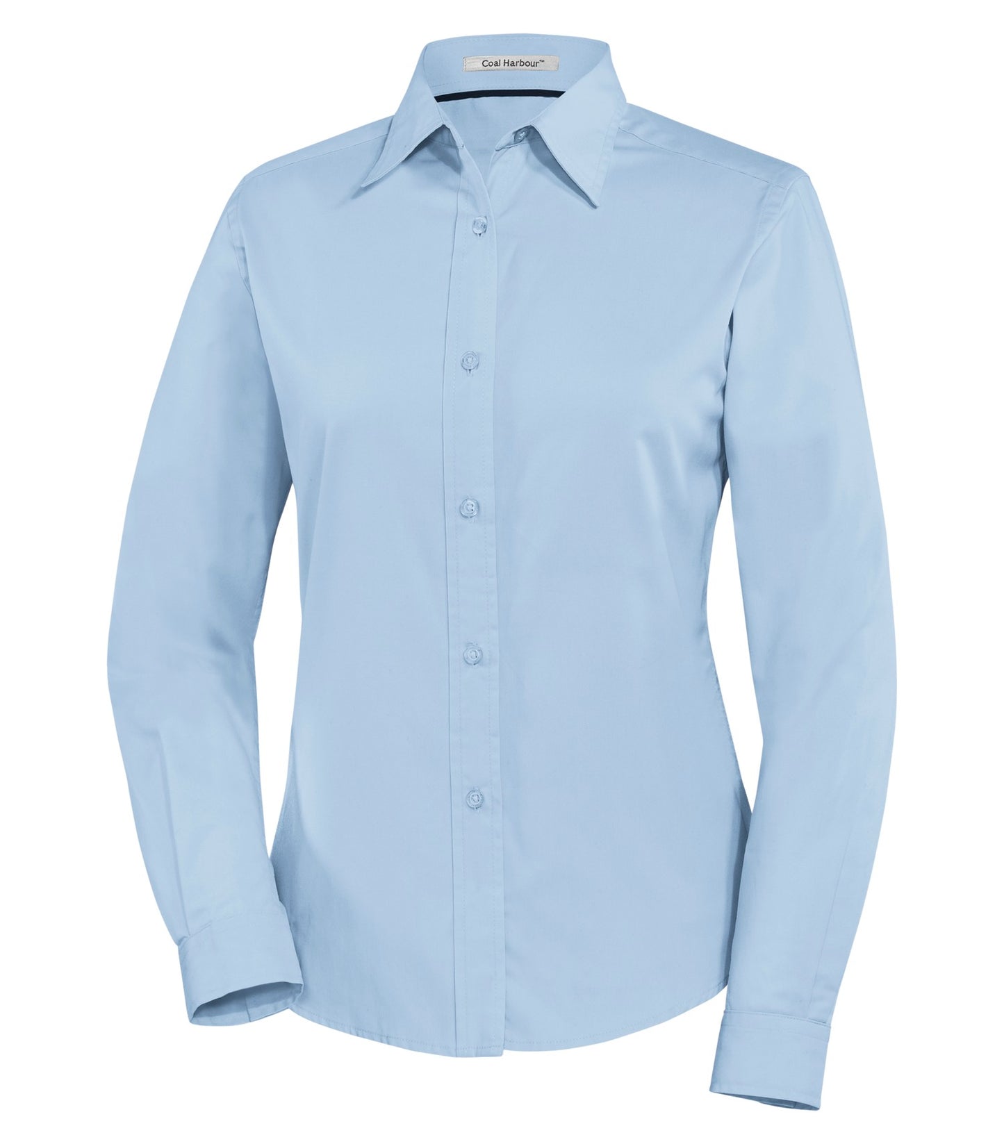 COAL HARBOURᴹᴰ CHEMISE TISSÉE  À MANCHES LONGUES EASY CARE BLEND POUR FEMMES. L610