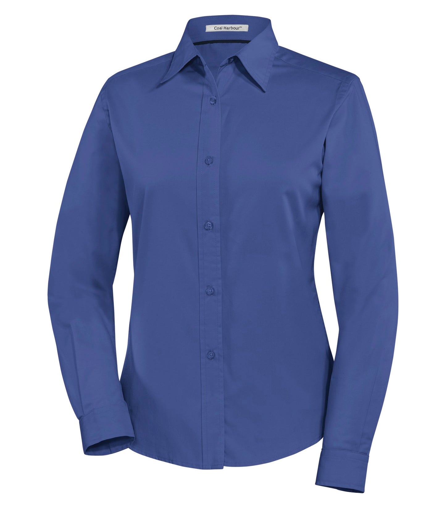 COAL HARBOURᴹᴰ CHEMISE TISSÉE  À MANCHES LONGUES EASY CARE BLEND POUR FEMMES. L610