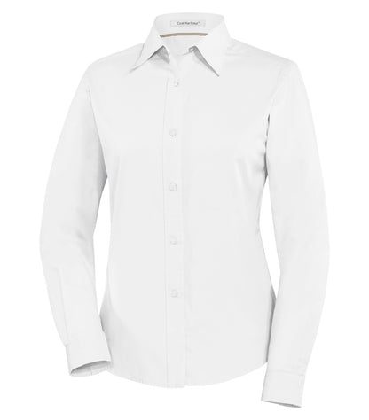 COAL HARBOURᴹᴰ CHEMISE TISSÉE  À MANCHES LONGUES EASY CARE BLEND POUR FEMMES. L610
