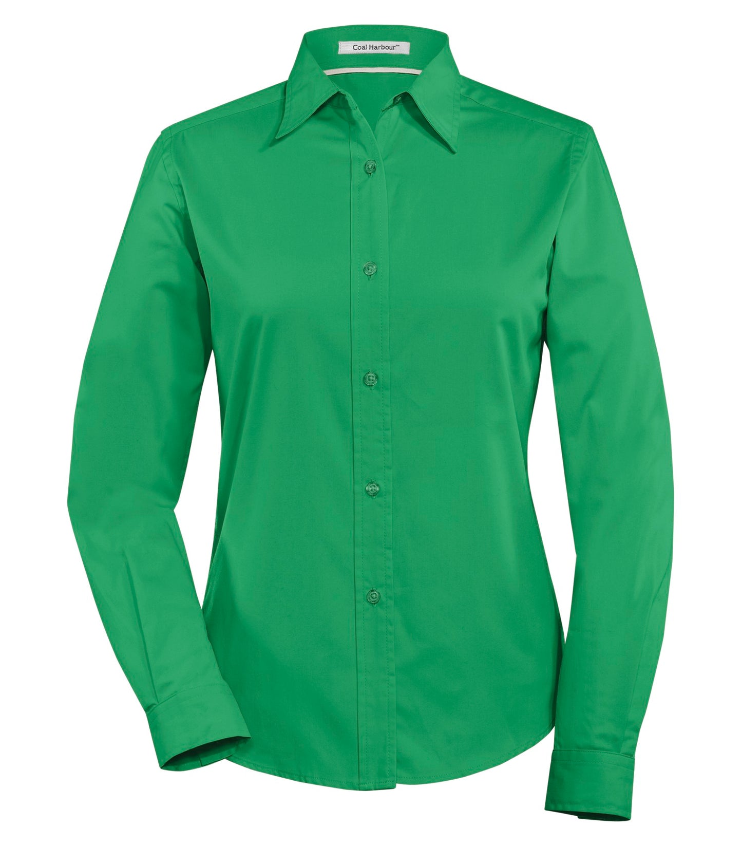 COAL HARBOURᴹᴰ CHEMISE TISSÉE  À MANCHES LONGUES EASY CARE BLEND POUR FEMMES. L610