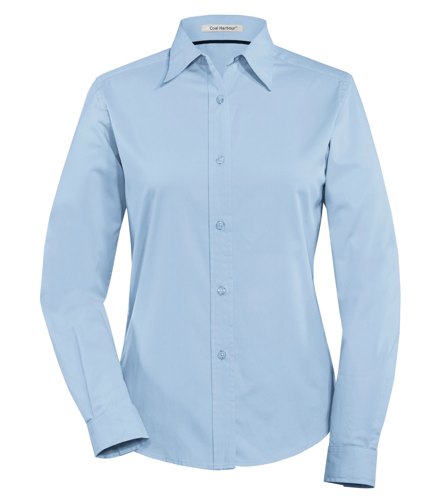 COAL HARBOURᴹᴰ CHEMISE TISSÉE  À MANCHES LONGUES EASY CARE BLEND POUR FEMMES. L610