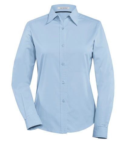 COAL HARBOURᴹᴰ CHEMISE TISSÉE  À MANCHES LONGUES EASY CARE BLEND POUR FEMMES. L610