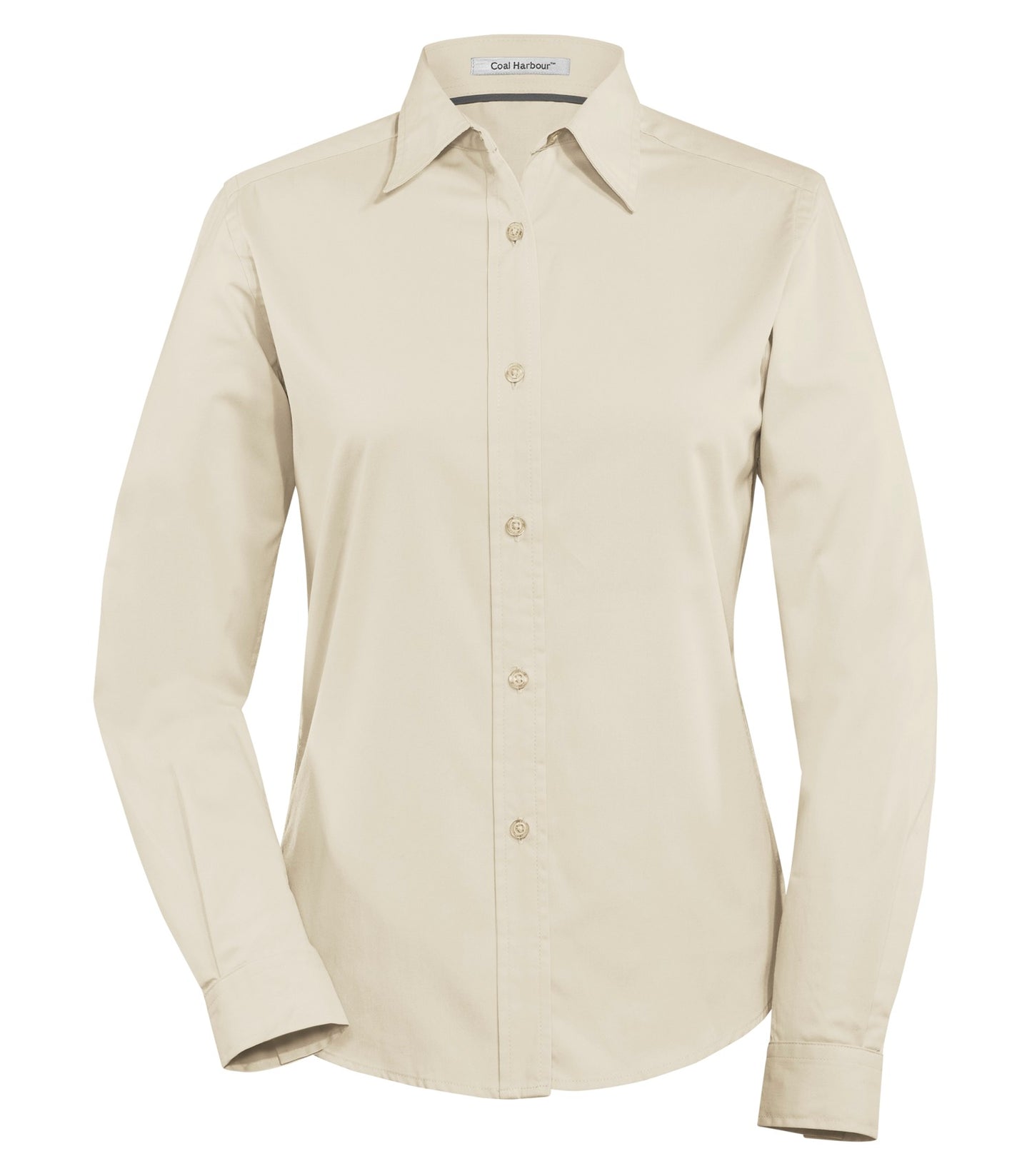 COAL HARBOURᴹᴰ CHEMISE TISSÉE  À MANCHES LONGUES EASY CARE BLEND POUR FEMMES. L610