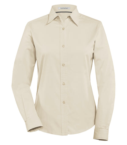 COAL HARBOURᴹᴰ CHEMISE TISSÉE  À MANCHES LONGUES EASY CARE BLEND POUR FEMMES. L610