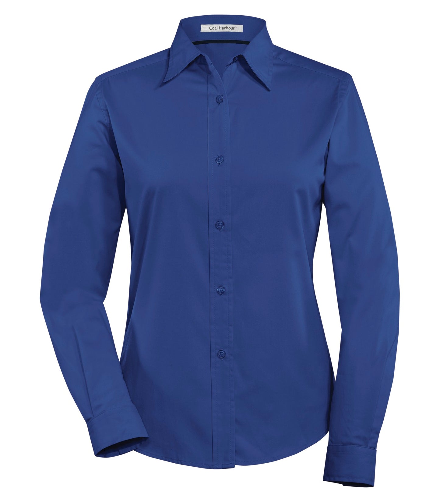 COAL HARBOURᴹᴰ CHEMISE TISSÉE  À MANCHES LONGUES EASY CARE BLEND POUR FEMMES. L610