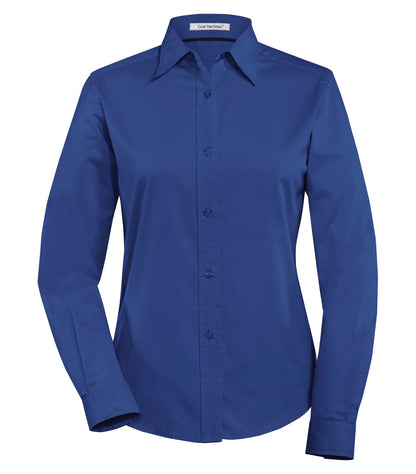COAL HARBOURᴹᴰ CHEMISE TISSÉE  À MANCHES LONGUES EASY CARE BLEND POUR FEMMES. L610